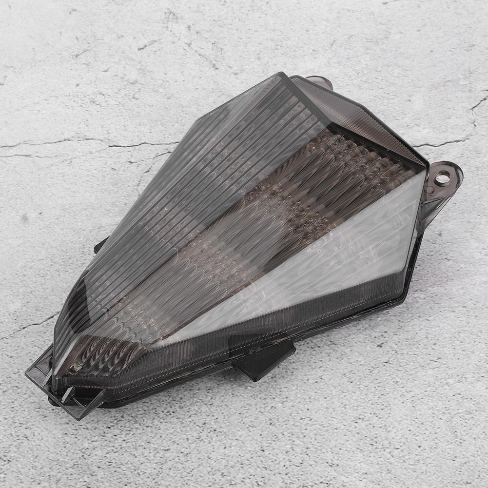 Motorcycle LED Tail Light with Turn Signals Smoky Lens Fit for Yamaha YZF R6 20062016