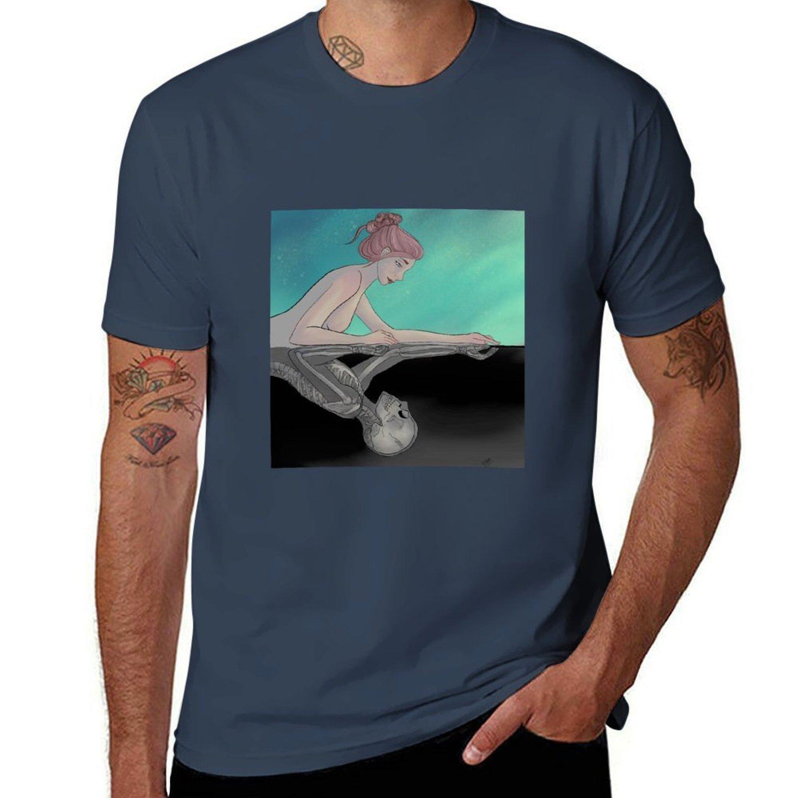 Dichotomy Tshirt Large Size Basic Casual Tshirt S
