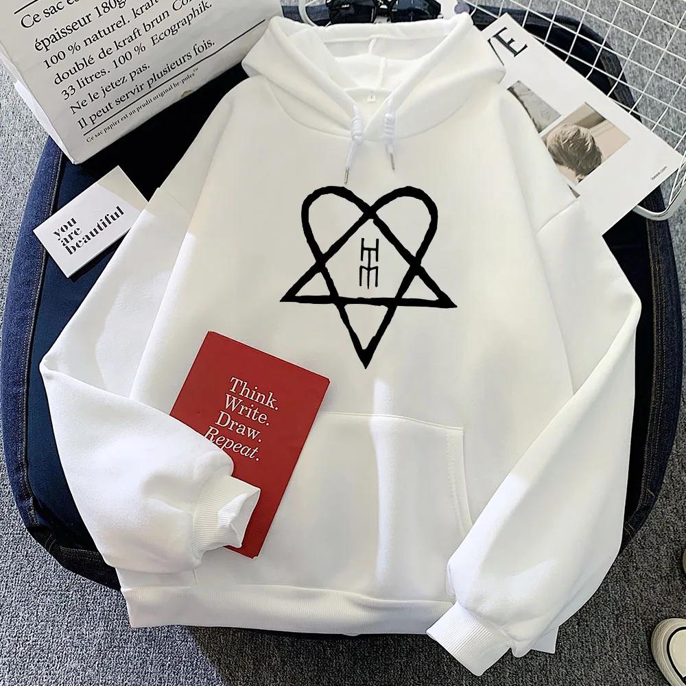 Heavy Mental Streetwear Him Ville Valo Graphic Hoodies Sudadera Mujer Winter Comfortable Long Sleeve Clothes