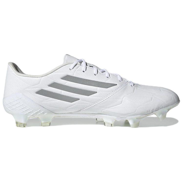 Adizero F50 Adidas 4 Leather Fg 'White Silver Metallic' GX3911