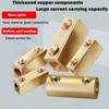 High Current High Power Splitter With Heat Shrink Tubing Wire Connector Terminal Blocks