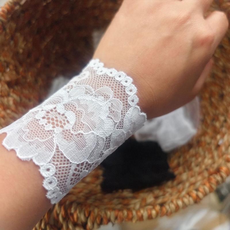 Elegante Zierleiste Verzierter Handgelenkstütz-Flexibles Bündchen Rutschfest Plan Ständig Tragen