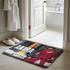 AAkira By Ise Ananphada Anime Floor Mat Soft Flannel Absorbent Mat Non-Slip Rug Home Bedroom Bathroom
