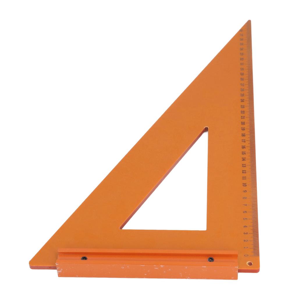 Woodworking Triangle Ruler 40x23cm Engineering Plastic High Accuracy 90 Degrees  Right Angle Carpenter