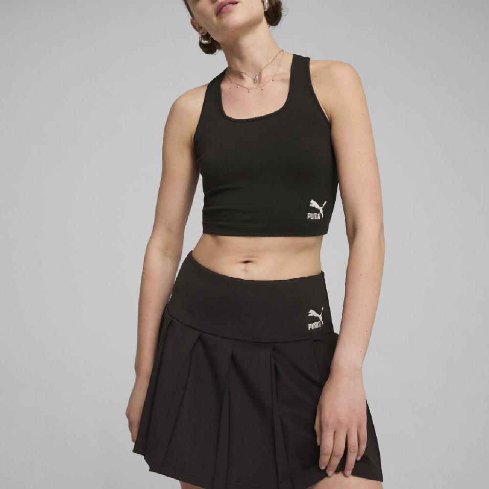 Puma Classics Logo Fashion Cross Strap Breathable Sports Vest Women Vests 626536-01