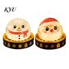 Santa Dumpling Toy 1/2/3/4Pcs Christmas Stress Relief Toy, Snowman Reindeer Gingerbread Lollipop Adults Balls Squeeze Steamed Bun Fidget for