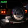 LED Taillight Assembly with Sequential Turn Signal & Daytime Running Light for 2007-2020 FJ Cruiser.