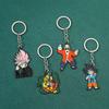 Classic Cartoon Metal Keychain Unisex Motorcycle & Car Design Fashion Keyring Backpack Accessory Gift for Friends