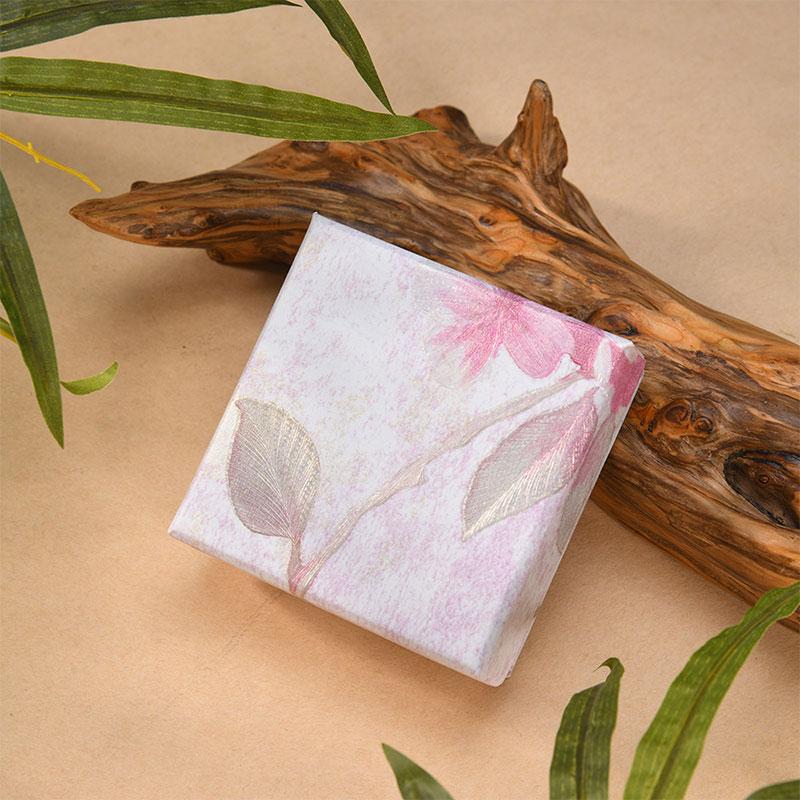 1Pc Rectangle Practical Cardboard Gift Printed Antique Style Packaging Box Hair Accessory Box Jewelry Box