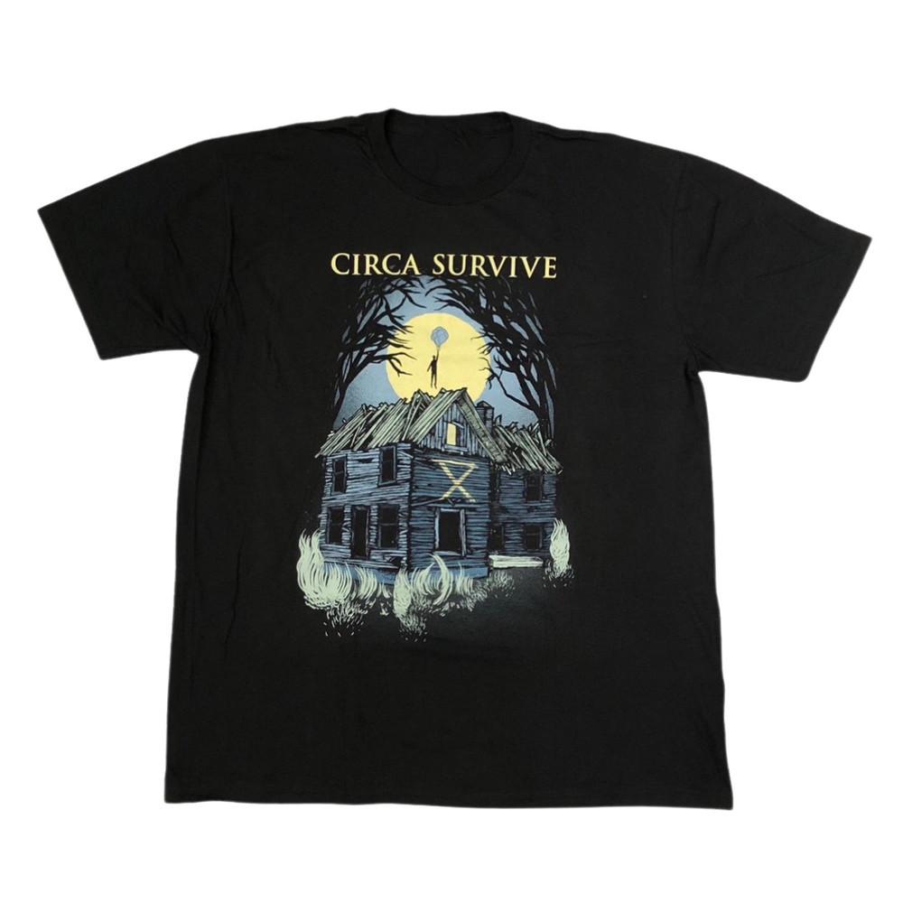 CIRCA SURVIVE Band HOUSE MOON T Shirt Full Size S-5XL Unisex T-Shirt L