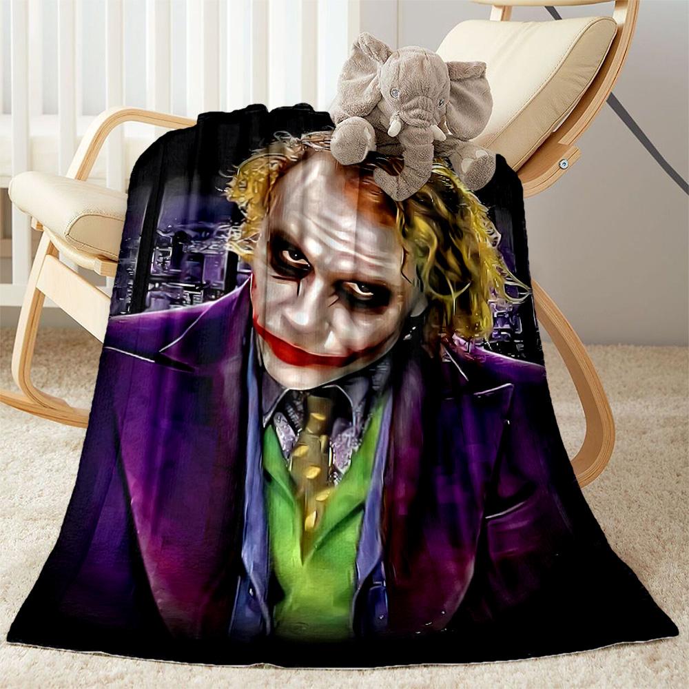 Harley Quinn Joker Blankets are suitable for living rooms,making them an ideal choice for outdoor travel and gifts.