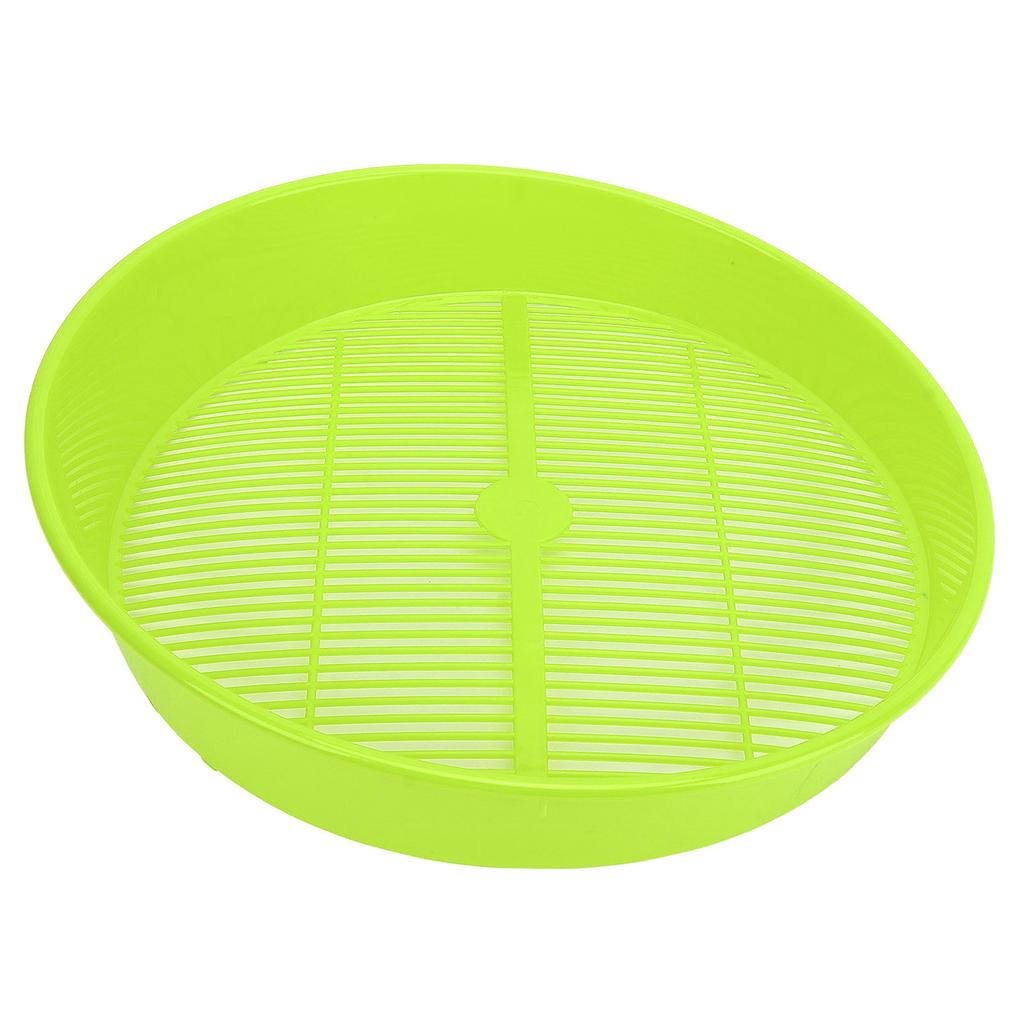 Berry Cleanup Tray PP Plastic Blueberry Wash Sieve Basket for Fruit Washing and Gardening Work