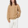 Carhartt WIP American Script Sweatshirt Unisex Sweatshirt Dusty-H-Brown I025475_07E_XX