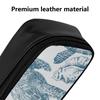 Portable PU Leather School Supply Case with Protective Firm Shape for School Work Travel for Students and Professionals