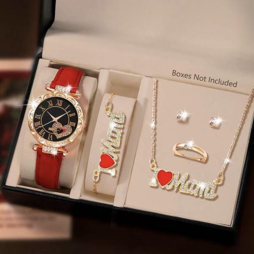 Female Black Starfish Roman Pattern Dial Female Watch, Wind Fashion Jewelry Female Quartz Watch One size fits all