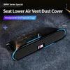 2Pcs Motorcycle Sticker/Car Air Outlet Protective Cover Dust Proof Net Interior Stickers Accessories For BMW M E46 F20 G30 X1 X5 IH2