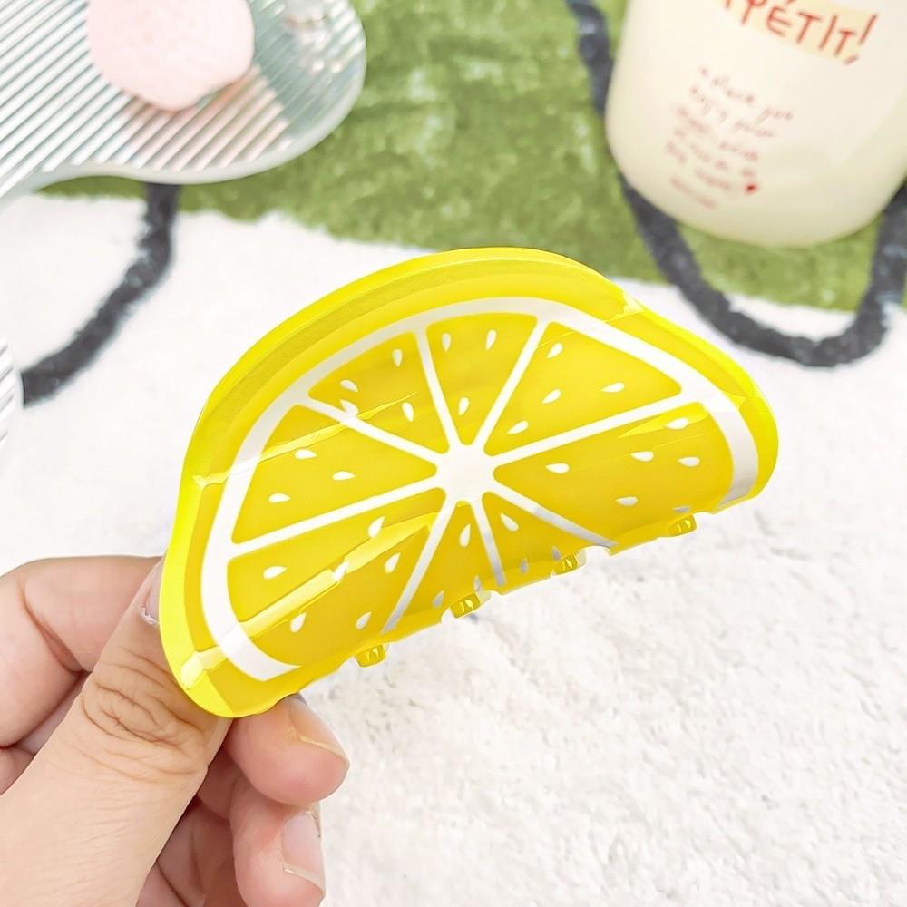 Large Size Hair Claw Strong Hold Shark Hair Clip Cute Fruit Hair Clip Hair Accessories