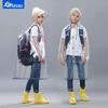 Kids' Waterproof School Raincoat with Backpack Space for Boys & Girls