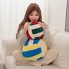 20-24Cm Simulation Volleyball Ball Plush Toy Cute Volleyball Props Pillow Accompany Soft Birthday Gifts Room Decor