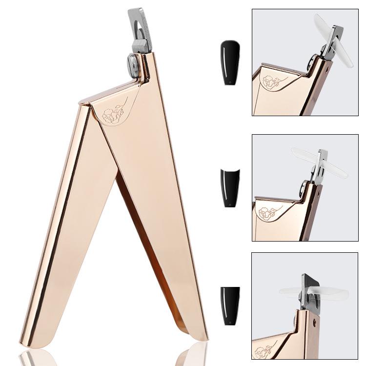 U-Shaped Gel Extension Nail Clippers for Manicure