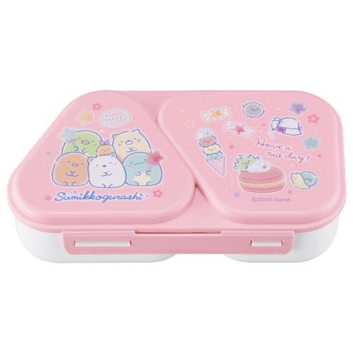 OSK Sumikkogurashi Onigiri Lunch Case, 465ml, 180 x 99 x 52mm (H), Plastic, LS-15