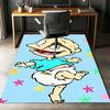 Rugrats Printed Carpet,Rug,for Office Chair Living Room Bedroom Kitchen Room Decor Gifts.