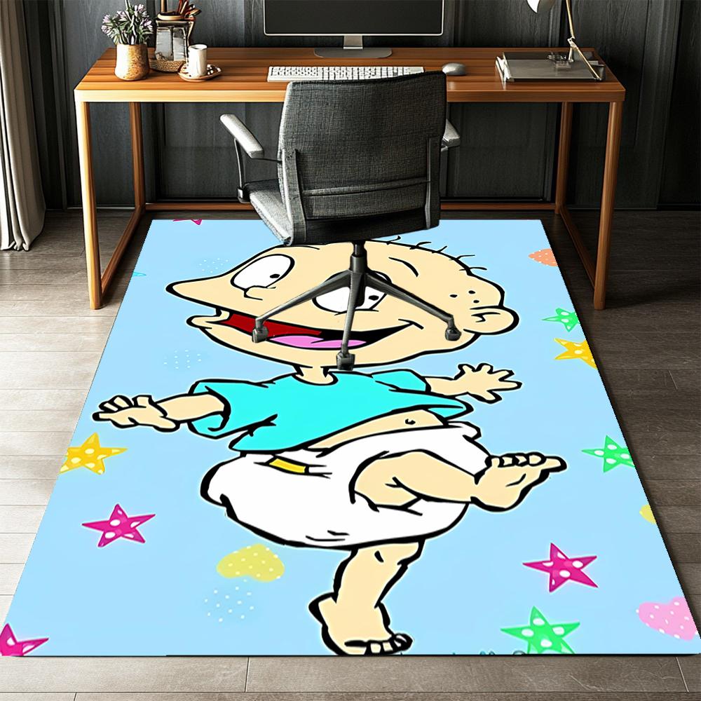 Rugrats Printed Carpet,Rug,for Office Chair Living Room Bedroom Kitchen Room Decor Gifts.