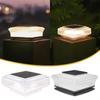 Solar Pillar Light, Post Caps Lights, Waterproof Fence Post Lamp Outdoor Floor Lighting Landscape Wall Path Outdoor For Lawn