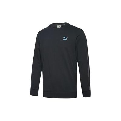 Sports Casual Crewneck Sweatshirt Men Sweatshirt Black 597902-61