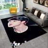 Tappeto Kpop B-BTS Kim Seok Jin Cantante per Stanza dei Giochi Camera da Letto Soggiorno Divano Arredamento Casa, Tappeto Area Tappetino Antiscivolo Regalo
