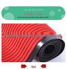Large Red Anti-Slip Water-Absorbing Doormat for Entrance, Hallway, Stairs, and Kitchen