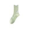 Men's Spring-Summer Cotton Mid-Calf Sports Socks - Breathable, Sweat-Absorbing for Running and Basketball