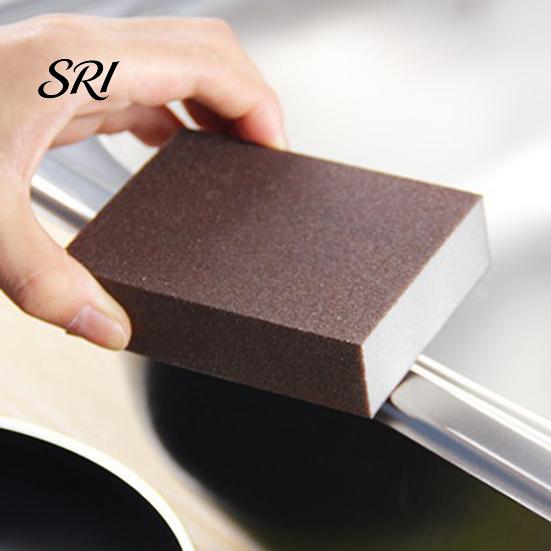 Portable Cleaning Sponge 3/4/5Pcs Emery Nano Carborundum Wipe Brush Rust Pots Eraser Pans Sink Grill Scrubber Scouring Pad