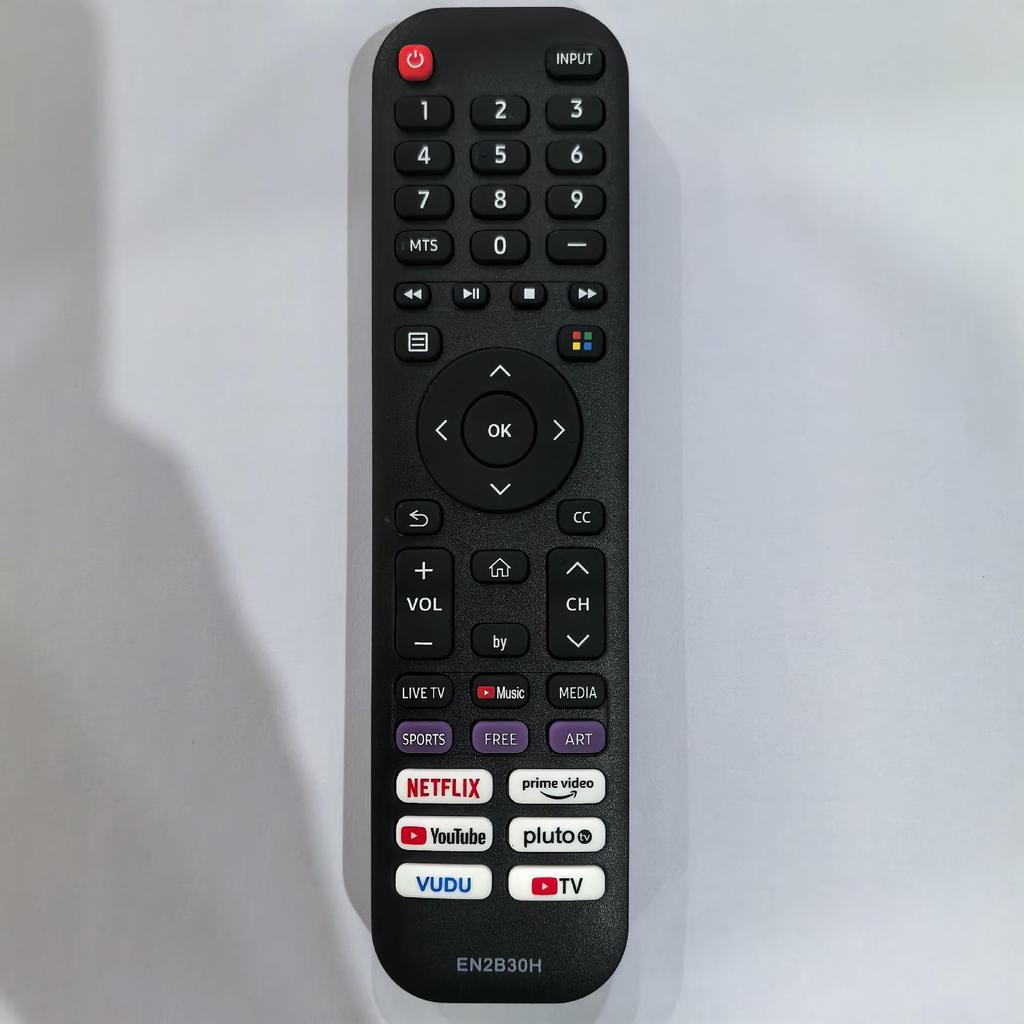 Compatible Remote Control for Hisense TV Models: EN2G30H, EN2P30H, EN2Q, EN2G 2B, EN2A30
