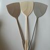 Long Handle Plastic Fly Swatter Plastic Material Three-Color Fly Swatter  Indoor Use