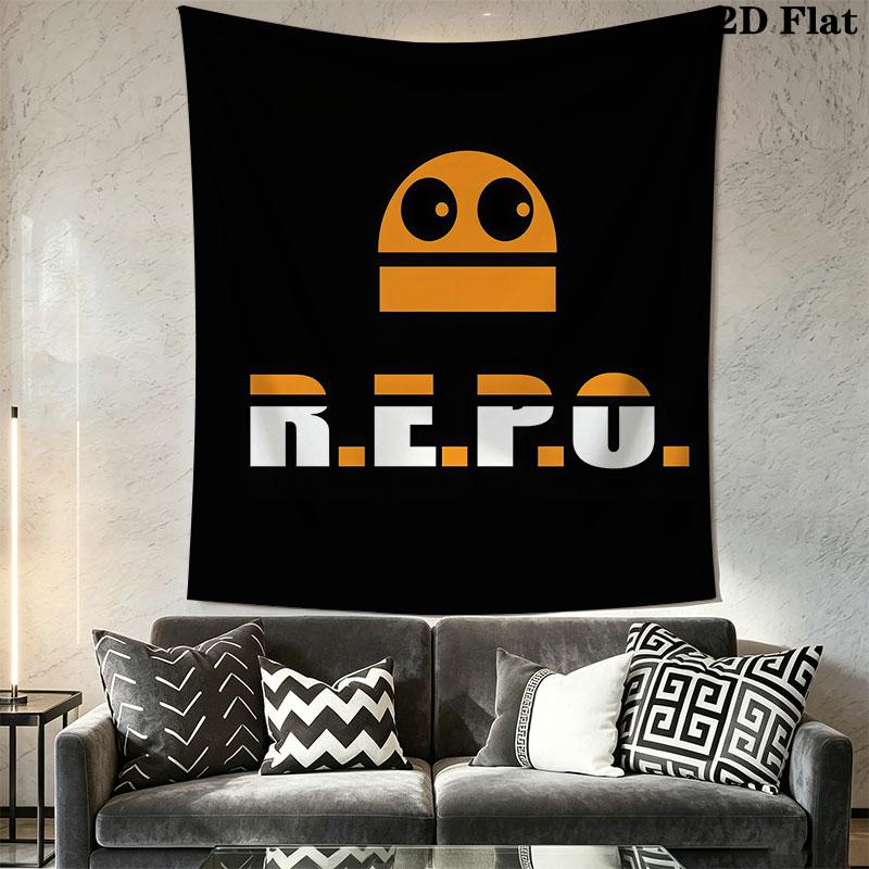 R.E.P.O Wall Hanging Printed Fabric Blanket Decorative Tapestries for Bedroom Living Room Home Decor