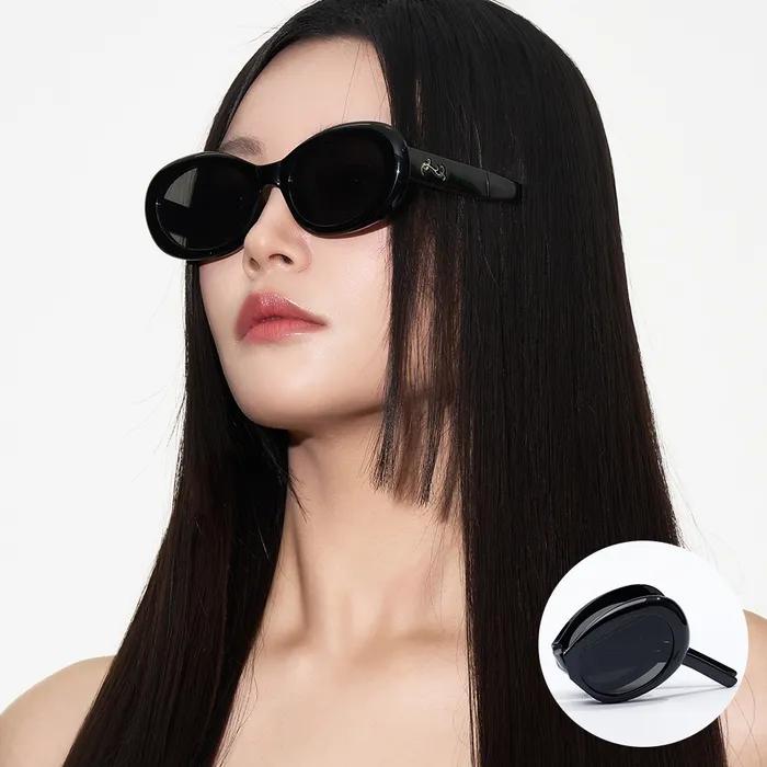 DUYE Folder Sunglasses BLACK