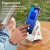 3 In 1 Small BT5.3 Speaker with Phone Holder Foldable Wireless Speaker Anti-Slip Tablet Stand BT Speaker for Home Office Bracket