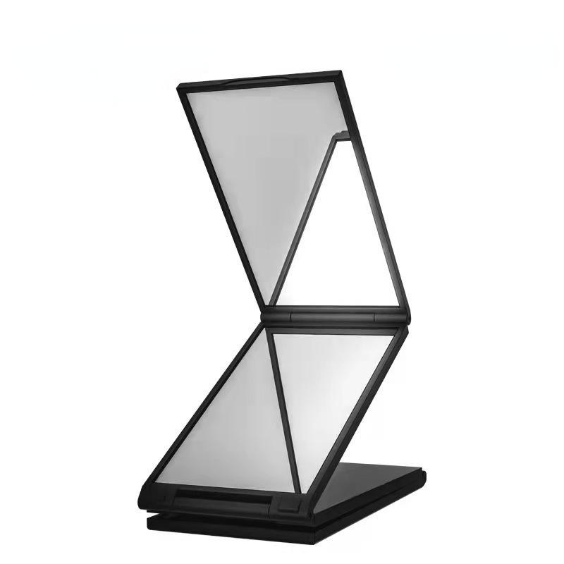 

New Multi Angle 4 Face Foldable Mirror Desktop Makeup Compact Glass Folding Tiny Mirror Portable DIY Four Sided Beauty Mirror
