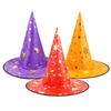Light-Up Spiderweb Witch Hat Halloween Decoration