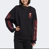 Adidas Neo CNY Three-Stripe Pattern Print Hoodie Women Hoodie Black HM7482