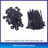Universal Cable Tie Buckle Push Pin for Mudguard, Fender Liner, and Trunk Fixing.