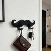 3pcs 3D Printed Beard Shape Hook Multifunctional Wall Hanger Holder Wall Storage Hook  Bedroom