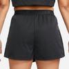Nike Sportswear Tech Pack Casual Solid Color Irregular Metal Button Design Mid Waist Skirt Shorts Women bottoms Black DV8491-010