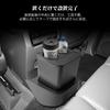 BIBIBO Toyota Land Cruiser 250 Storage Box Rear Seat Cup Custom Easy Includes Trash and Drink Holder (5-Passenger Only) Holder, Parts, Non-Slip,