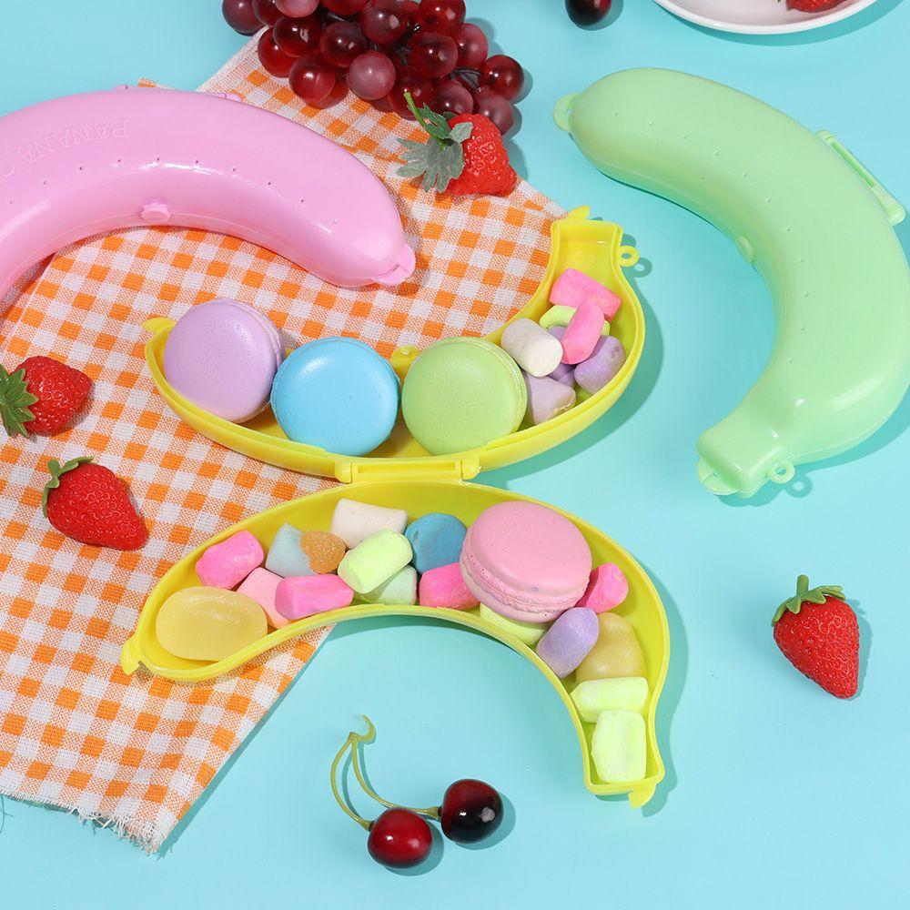 Cute Travel Outdoor Storage Box Fruit Case Banana Case Banana Protector Box