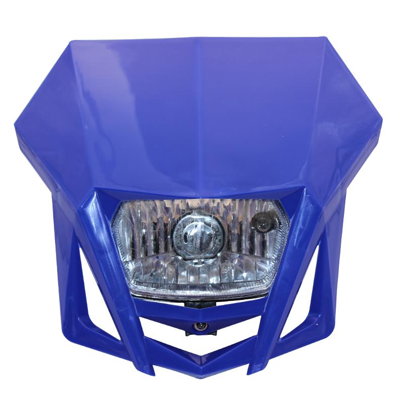 For Honda XR 250 CRF 450 Yamaha WR Motorcycle Headlight Plate Enduro Dirt Bike Accessories Kawasaki Suzuki Motocross Headlamp