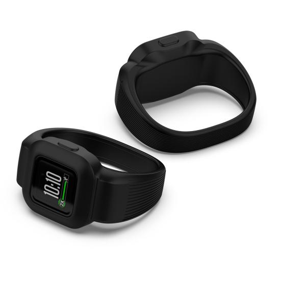 Watch Band All-in-one Soft Silicone Smart Watch Replacement Strap Wristband for Garmin Fit JR3/Vivofit Jr.3