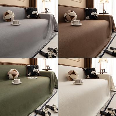 Waterproof Pet Blanket Solid Color Waterproof Sofa Towels One Piece Style Sofa Seat Cushion Pet Scratch Resistant and Durable Large Size Couch Blanket