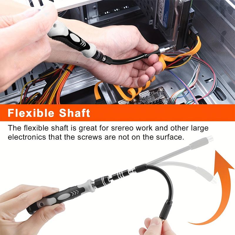 New 115-in-1 Mini Precision Screwdriver Set For Car Computer PC Mobile Phone And Device Repair Insulated Hand Home Tools